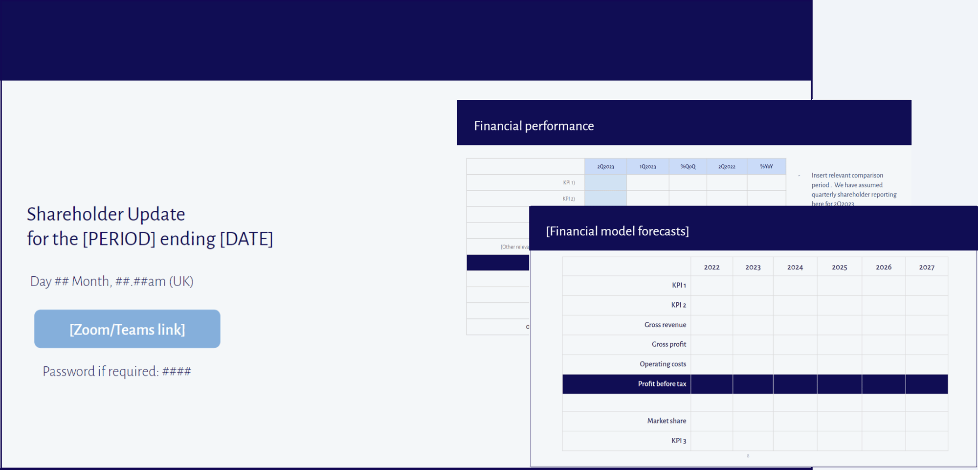 Shareholder update image